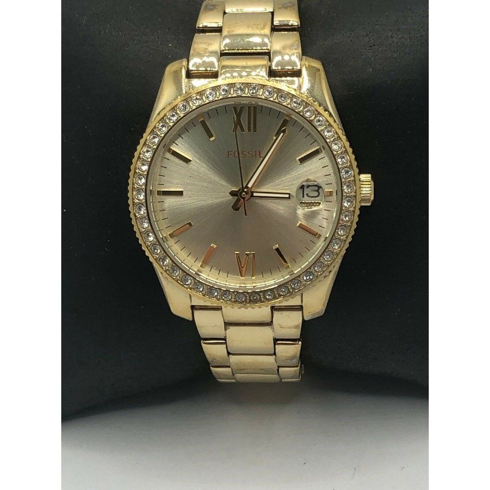 Fossil ES4374 Women Stainless Steel Analog Dial Qu